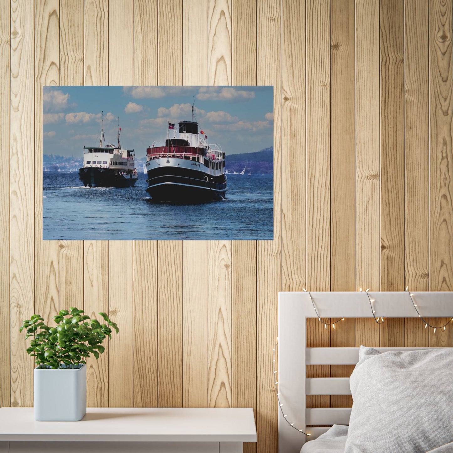 Nautical Wall Art Poster - SS South Steyne 'Comes Home' in 1993 Design