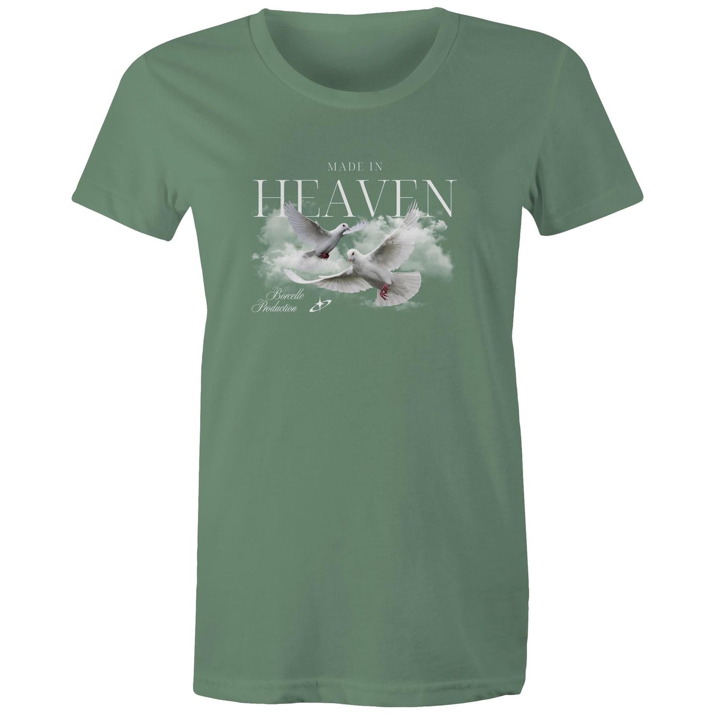 Women's Maple Tee Made in Heaven Print