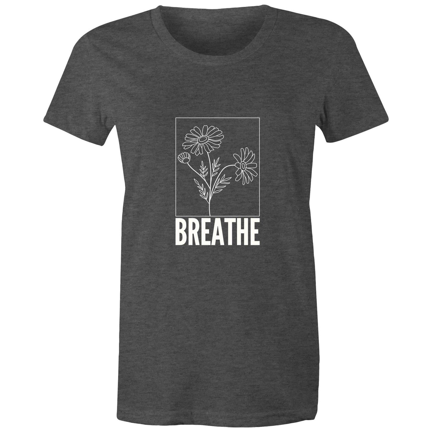 Maple Tee Breathe logo print