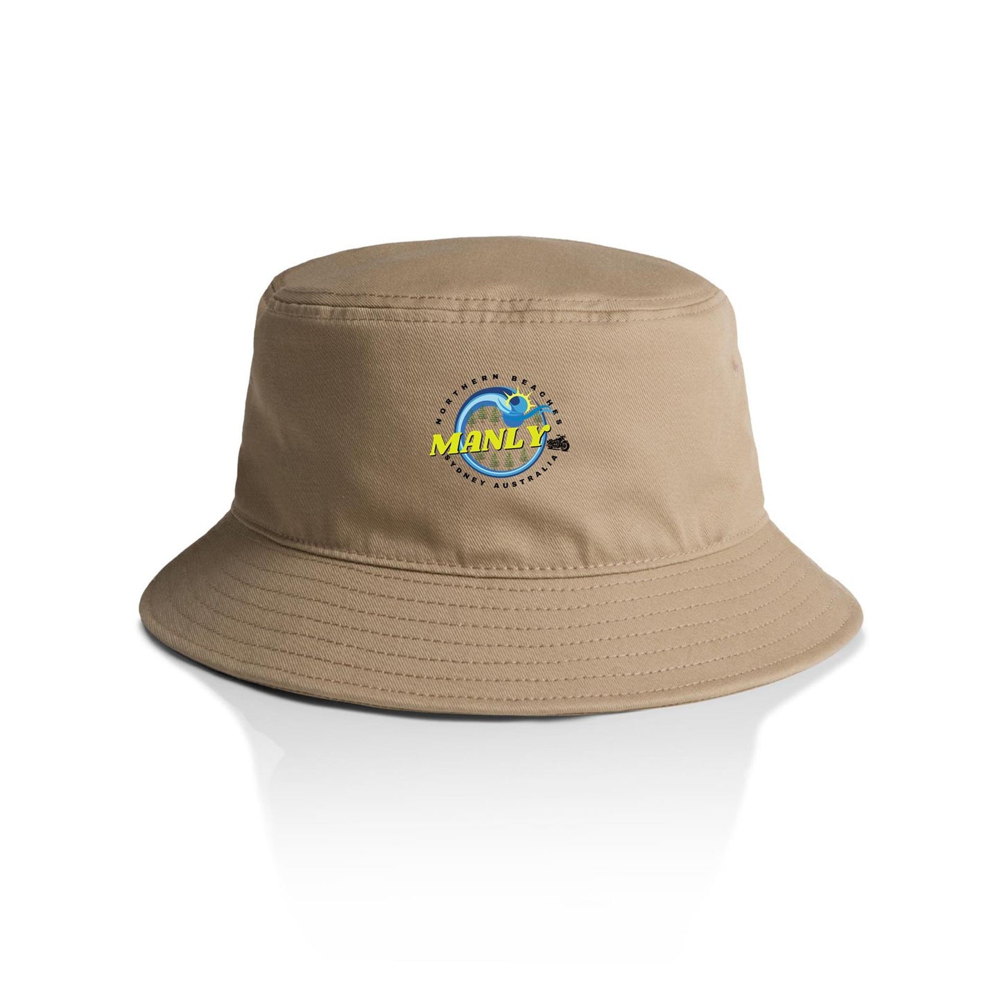 Lost Manly custom logo The Manly Barry AS Colour Bucket Hat - Lost Manly Shop