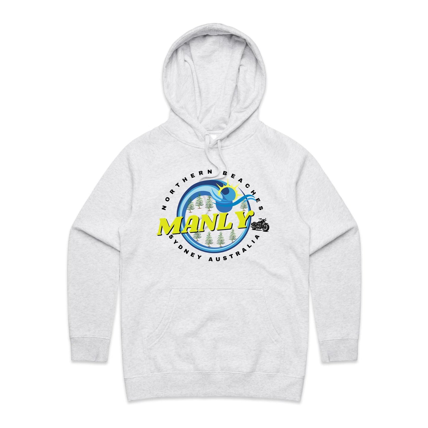 Lost Manly custom logo The Manly Barry AS Colour - Women's Supply Hood - Lost Manly Shop