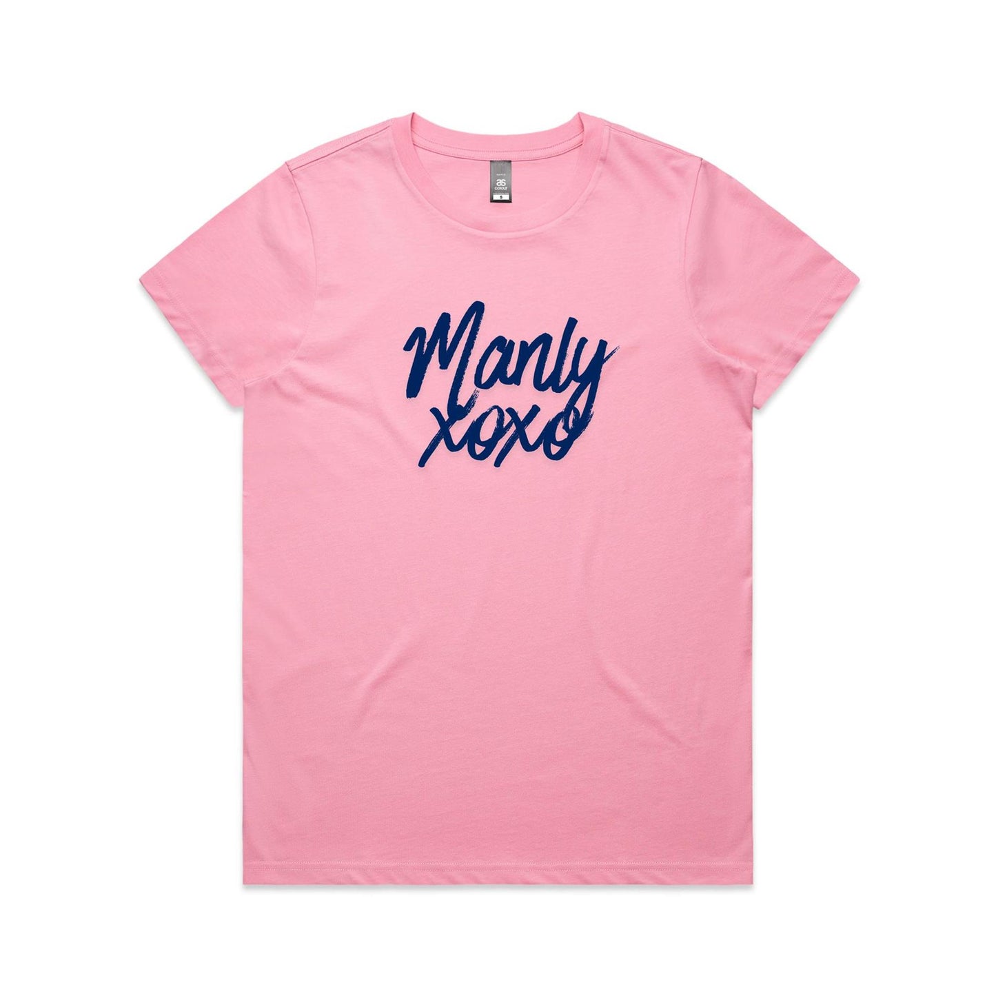 Lost Manly Manly xoxo Custom Logo Manly xoxo Edition AS Colour Women's Maple Tee