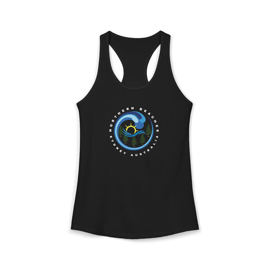 Lost Manly custom logo edition Women's Ideal Racerback Tank - Lost Manly Shop