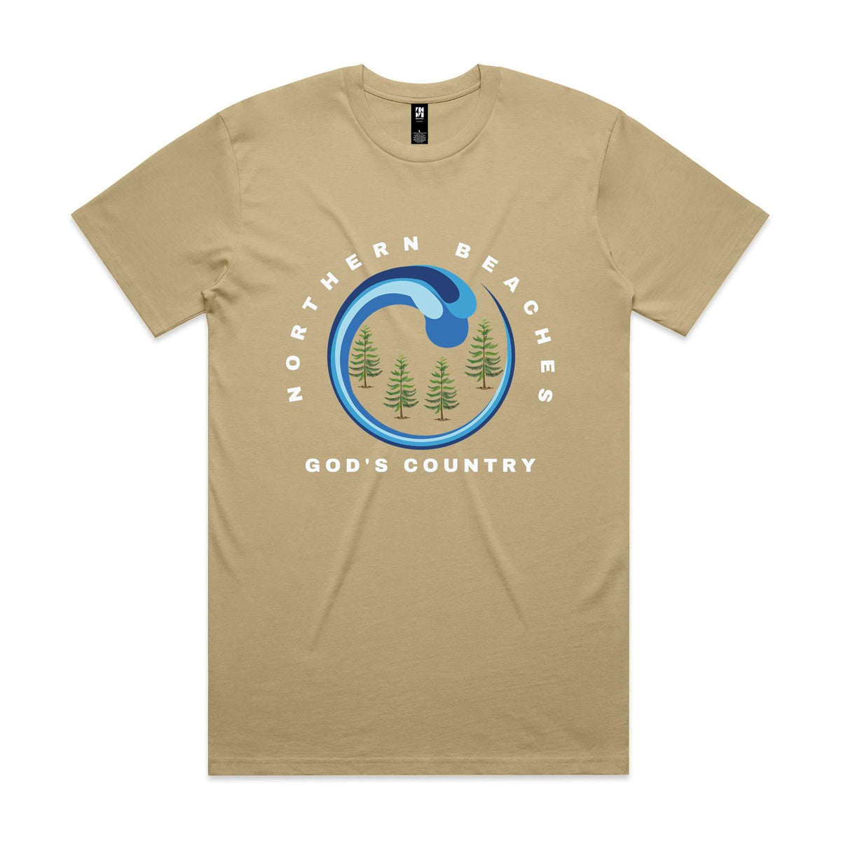 Lost Manly custom logo God's Country edition AS Colour - Classic Tee - Lost Manly Shop