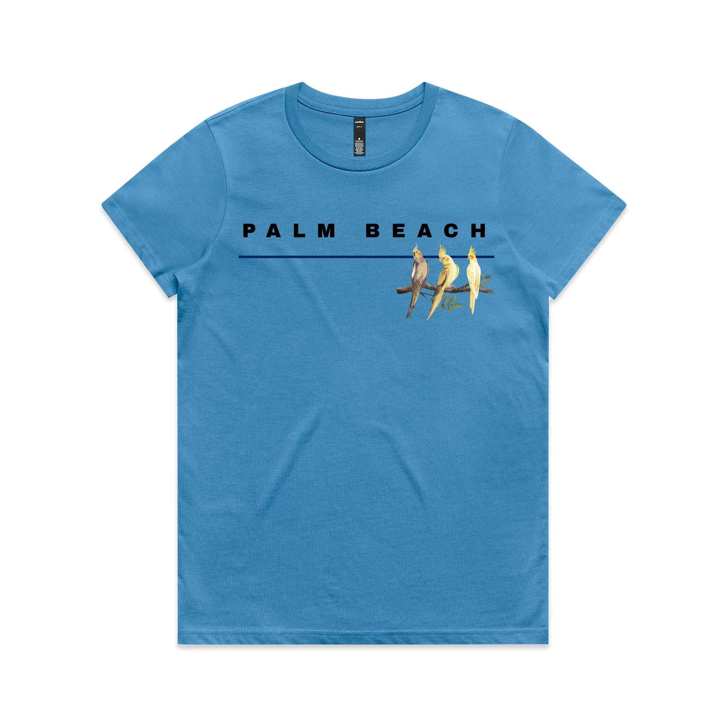 Lost Manly Custom Palm Beach Logo Edition AS Colour Women's Maple Tee - Lost Manly Shop