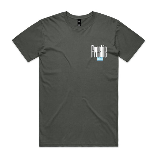 Lost Manly custom logo edition Freshie Beach AS Colour Staple Tee - Lost Manly Emporium