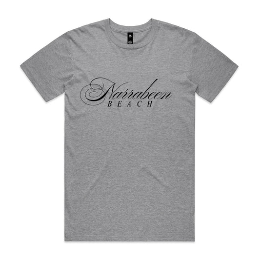 AS Colour Staple Tee Narrabeen Beach custom logo black font