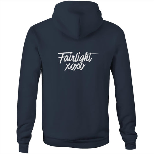 Lost Manly Stencil Hoodie Fairlight XOXO Custom Logo Edition - Lost Manly Shop
