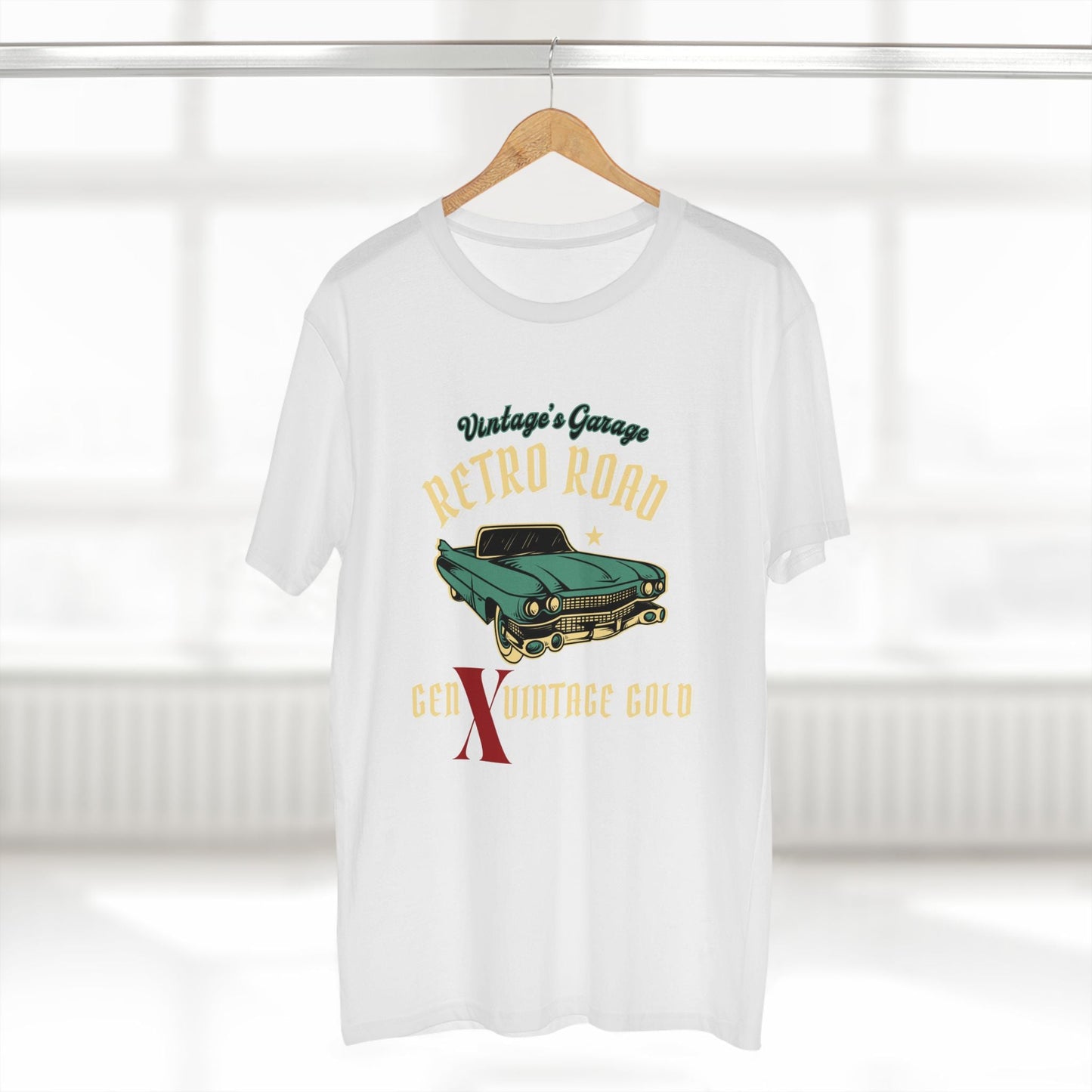 Gen X Vintage Gold Graphic Tee - Nostalgic Gen X T-Shirt, Vintage Style Tee, Gift for Generation X, Casual Wear, Retro Shirt