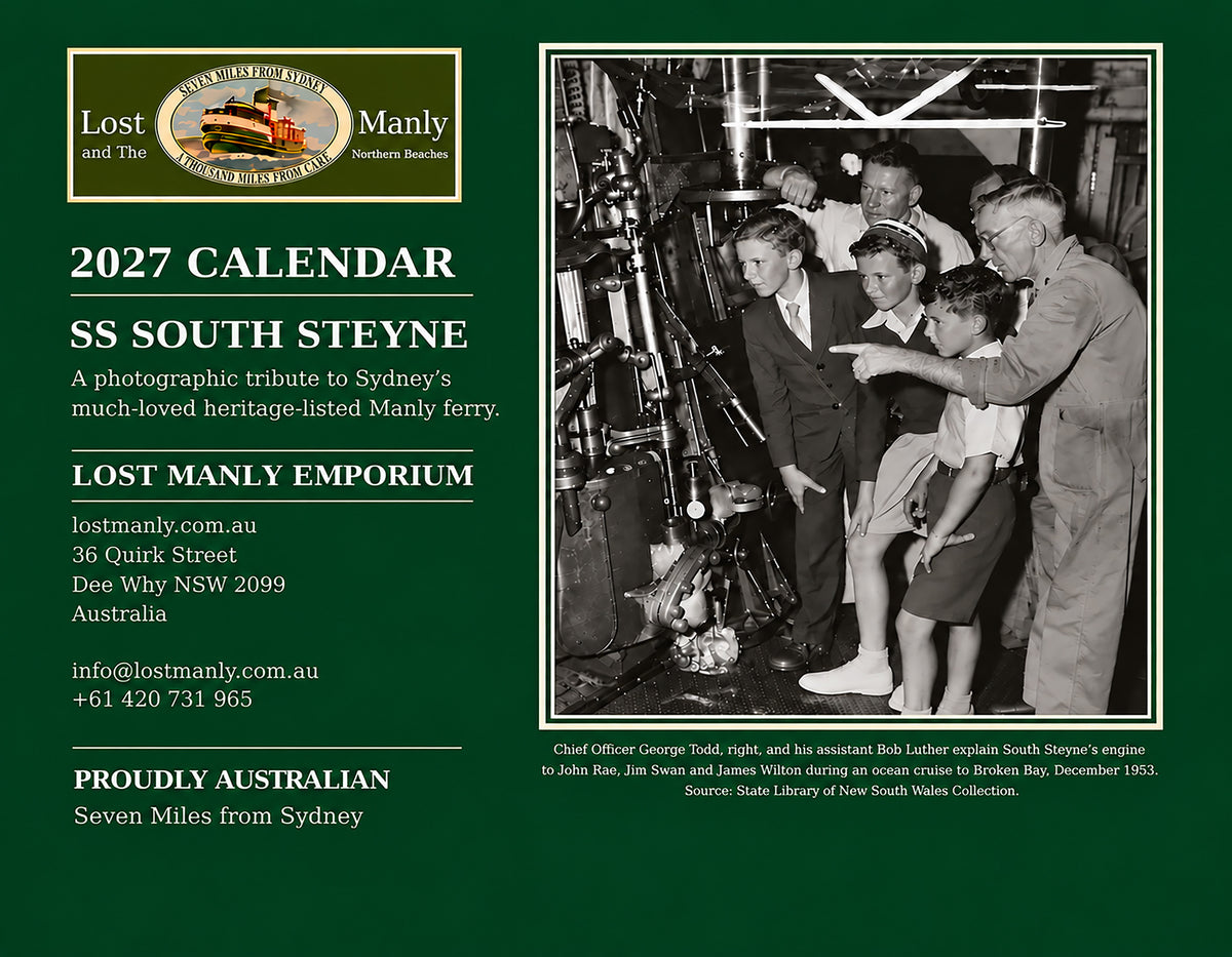 South Steyne 2027 Calendar