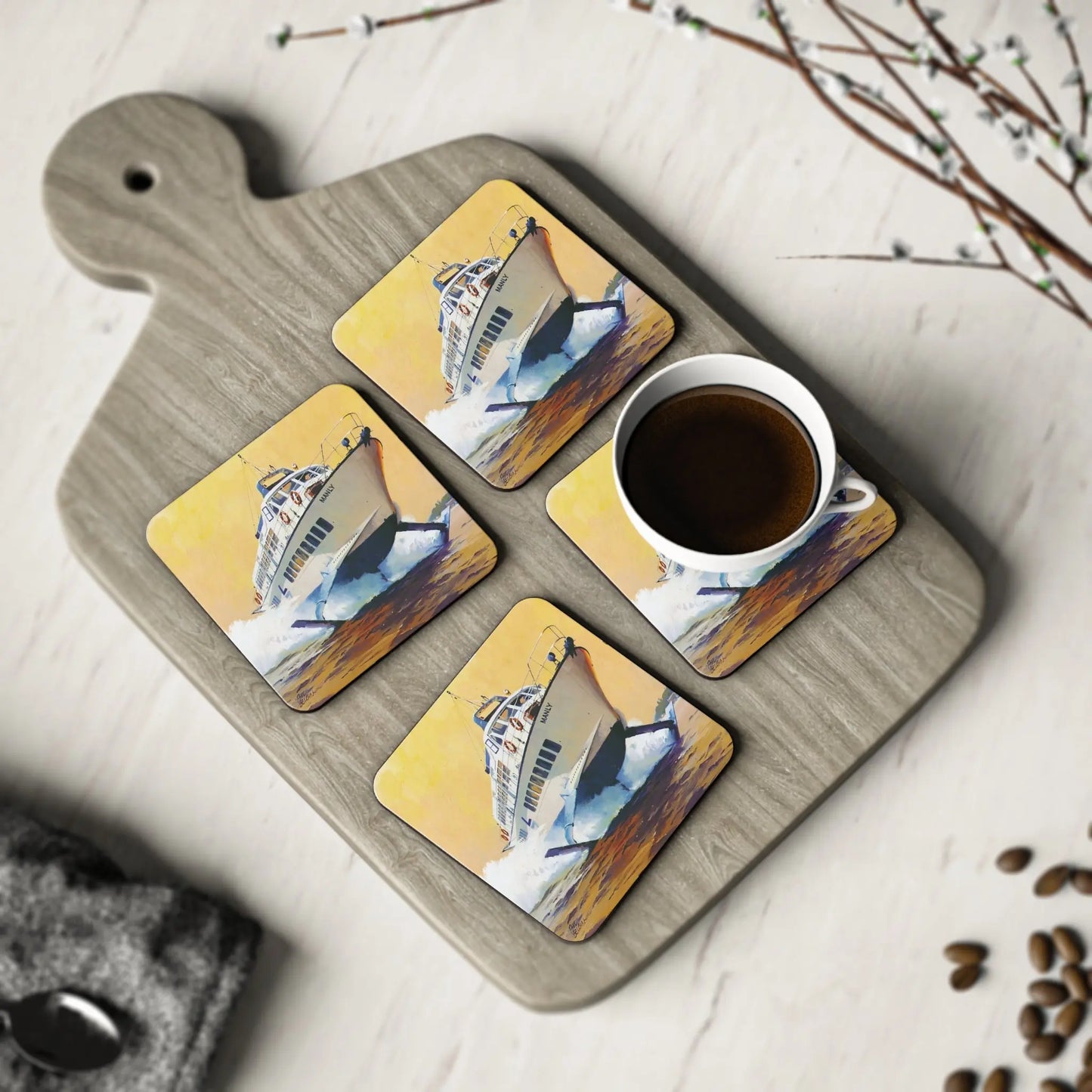 Coaster Set 4 or 2