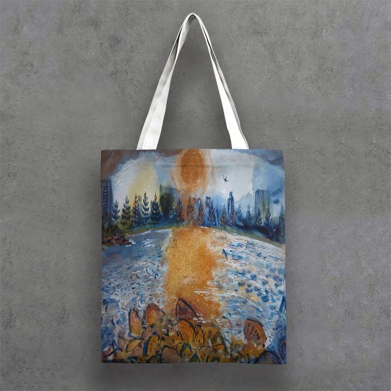 Tote Bags Manly Sydney Seaside Art