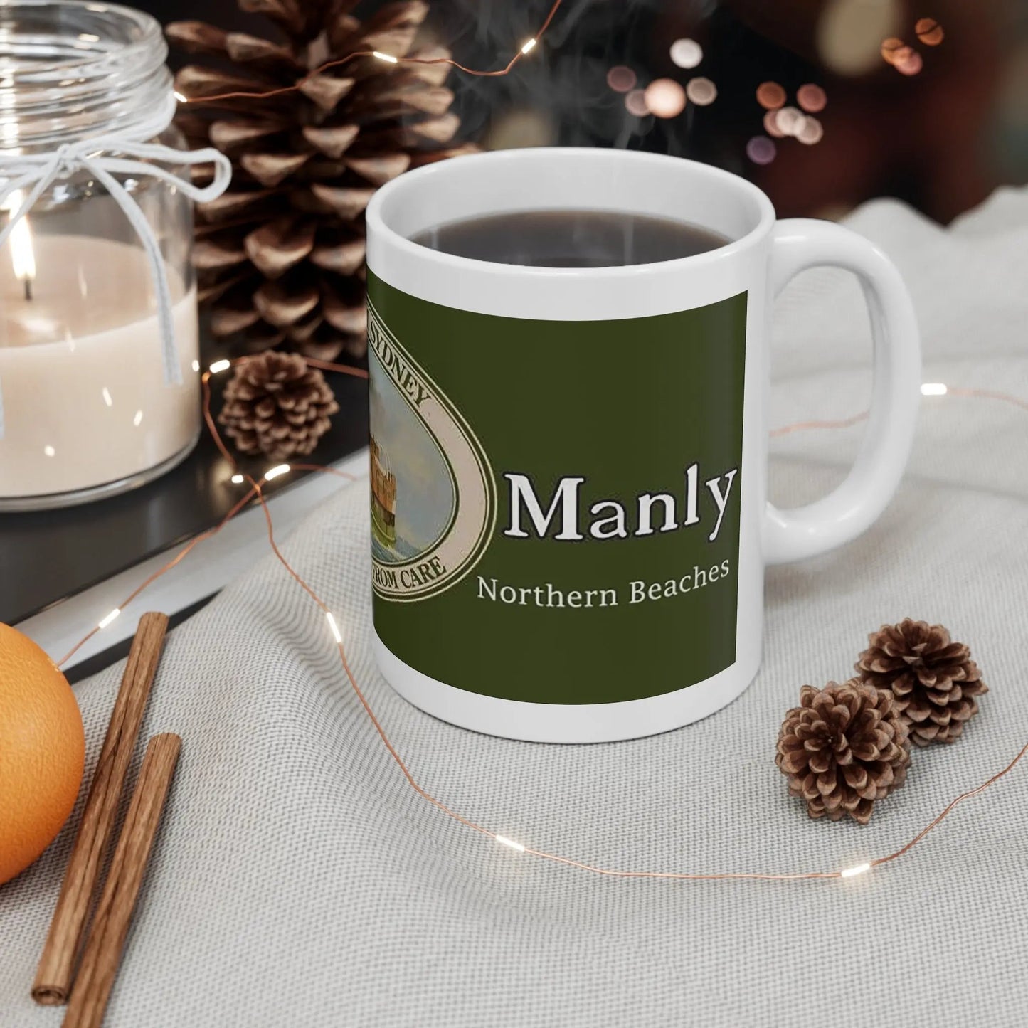 Lost Manly Maritime Nostalgia Vintage Commemorative Mug