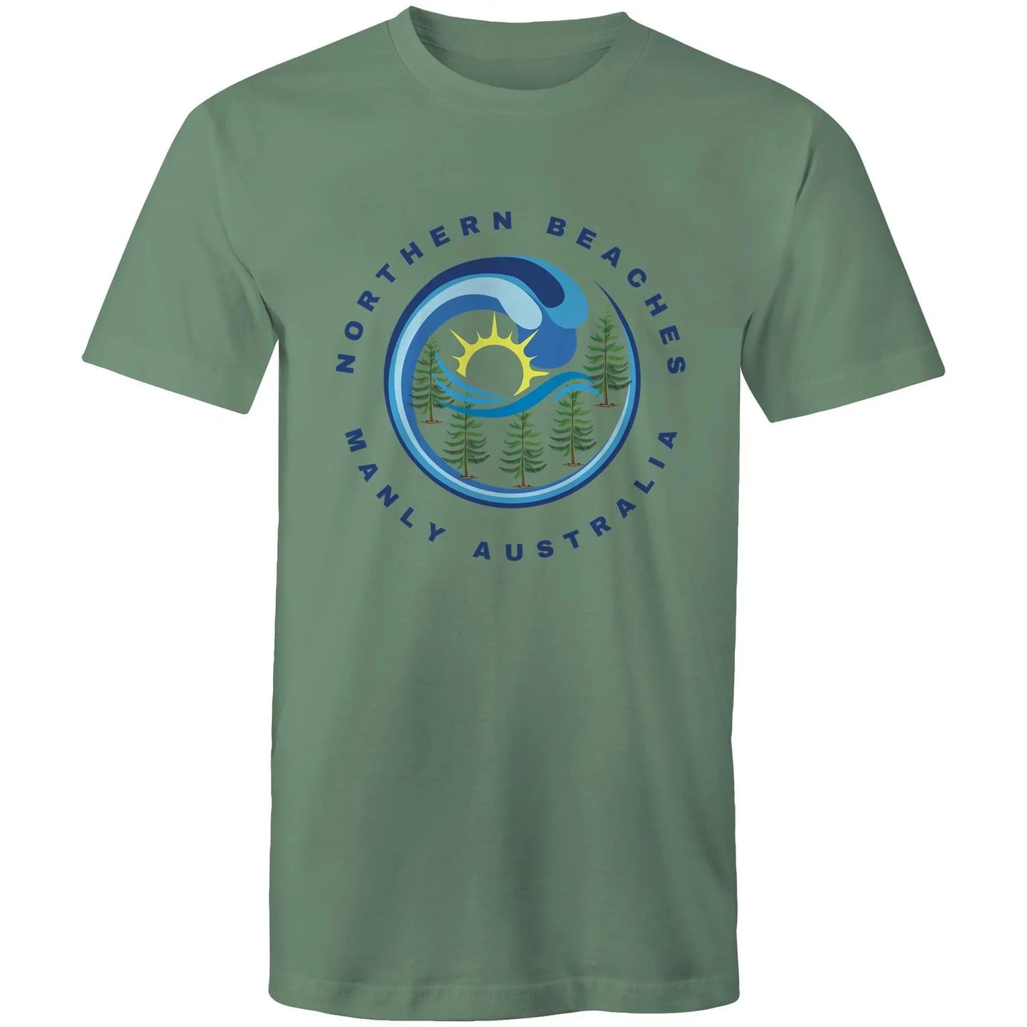 T-Shirt with Manly Australia logo