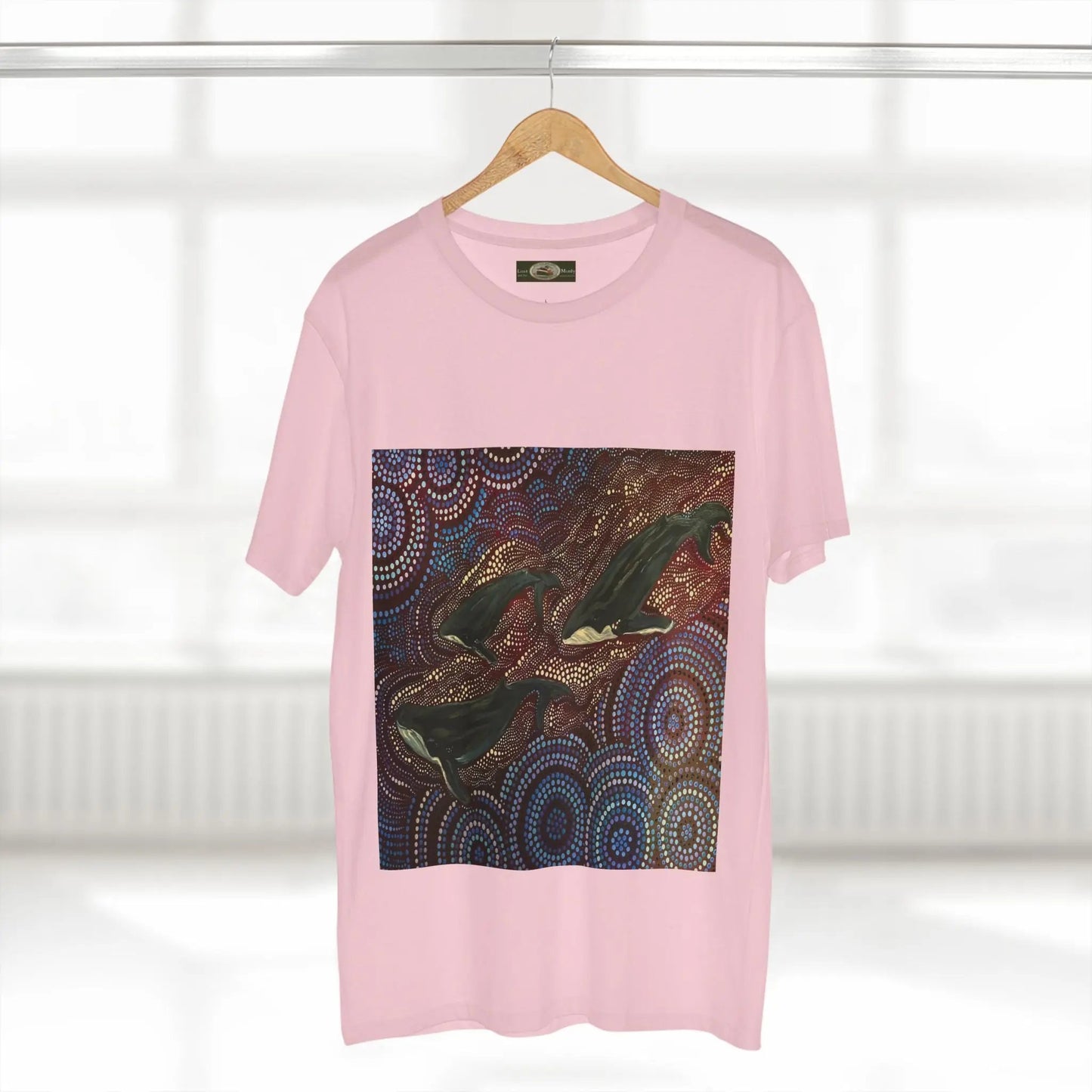Whales at Long Reef Art Logo T-Shirt