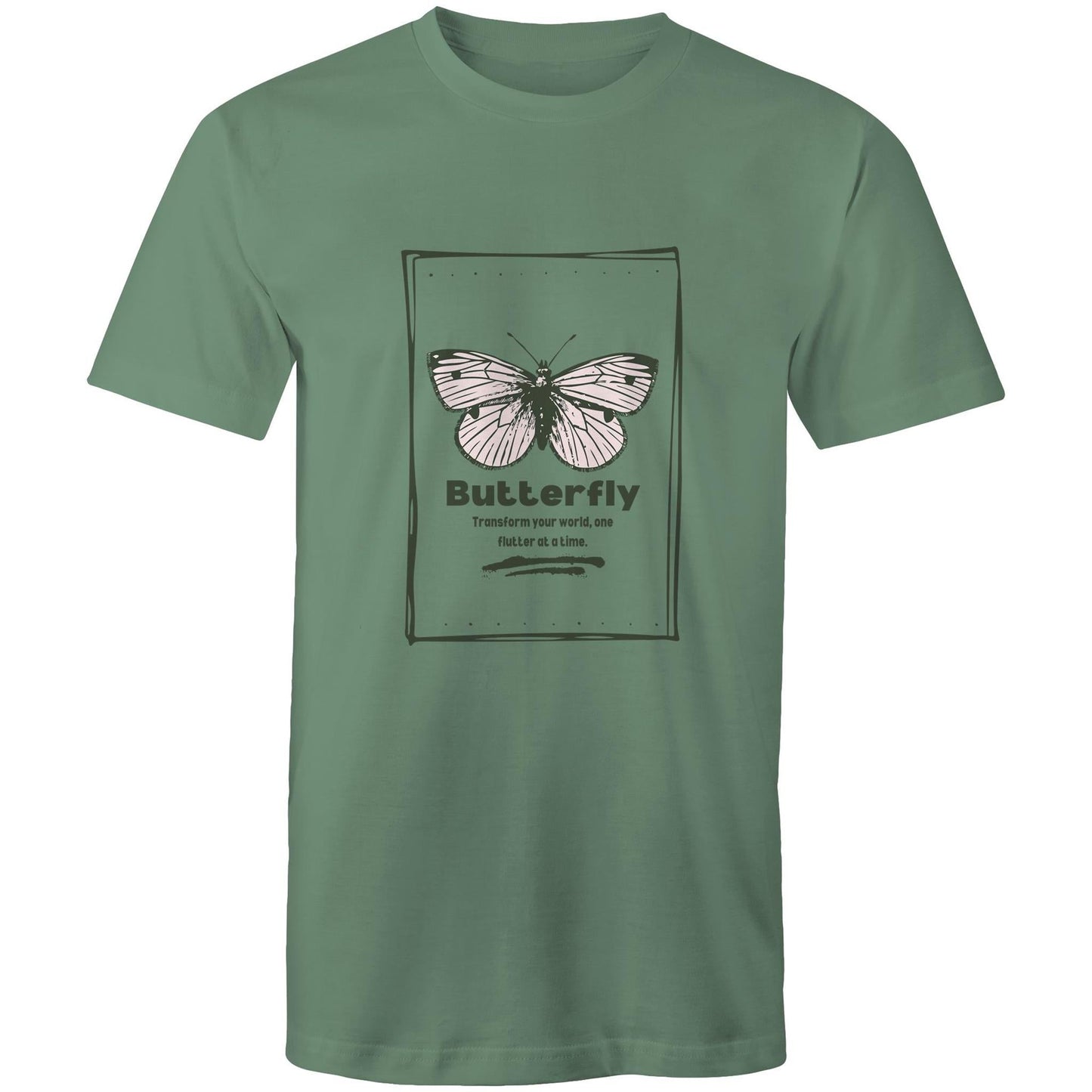 Mens T-Shirt Butterfly custom logo