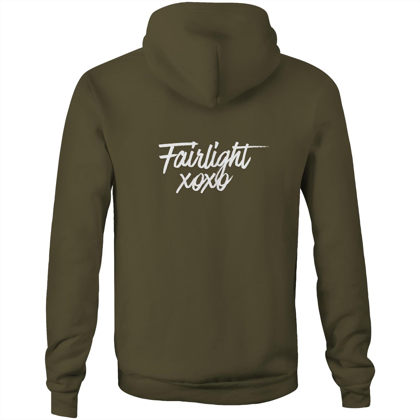 Lost Manly Stencil Hoodie Fairlight XOXO Custom Logo Edition