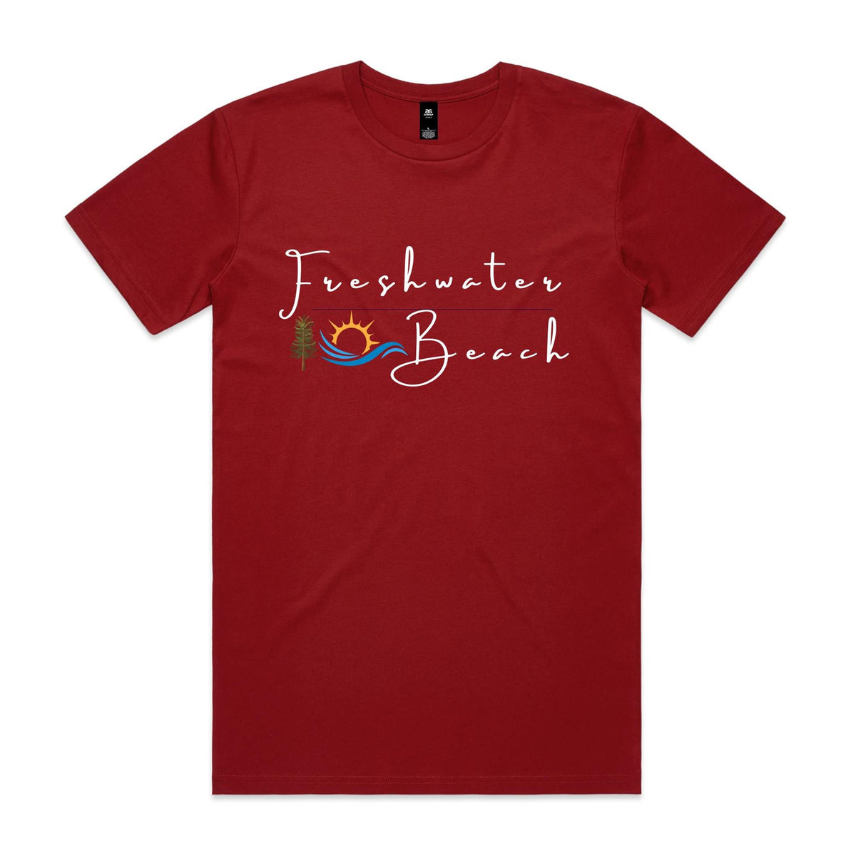 Freshwater Beach Logo Collection Comfy Cotton Tee - Lost Manly Shop