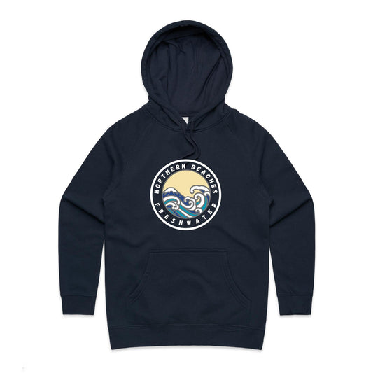 Lost Manly Women's Hoodie Freshwater Custom Logo Edition - Lost Manly Shop