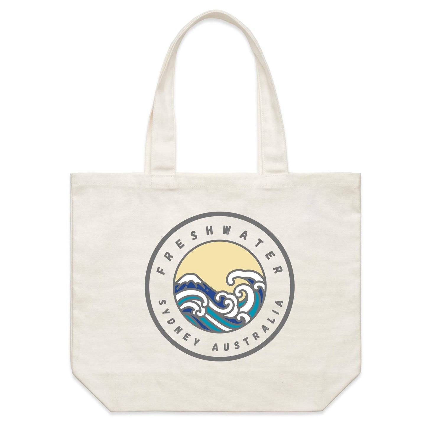 AS Colour - Shoulder Canvas Tote Bag Freshwater Australia custom logo