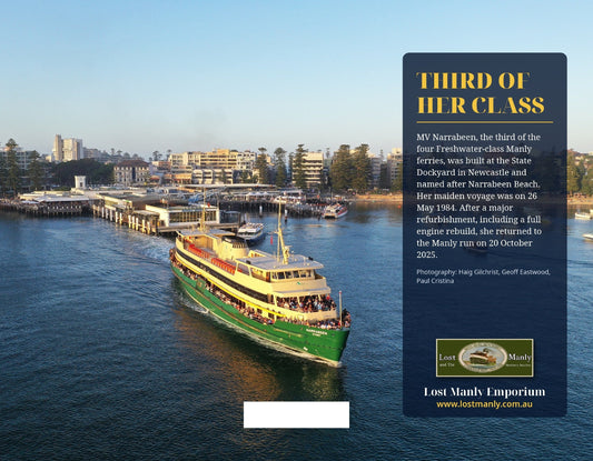 MV Narrabeen arriving at Manly