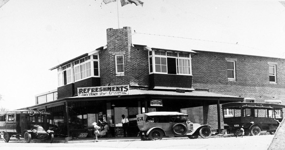 Stella Blu, Trams and Buses and Dee Why Beach 1920s