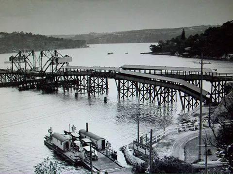 The Spit Bridge 1924