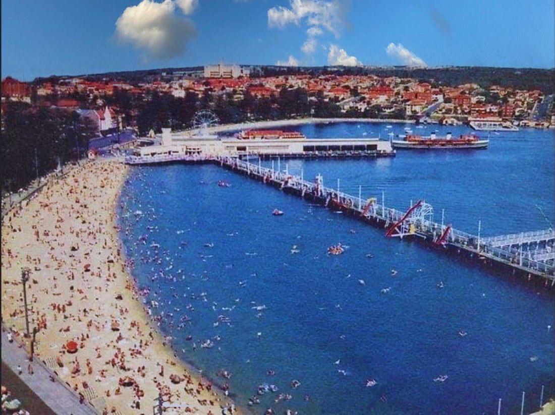 Manly Wharf Harbour Pool and Promenade 1950s