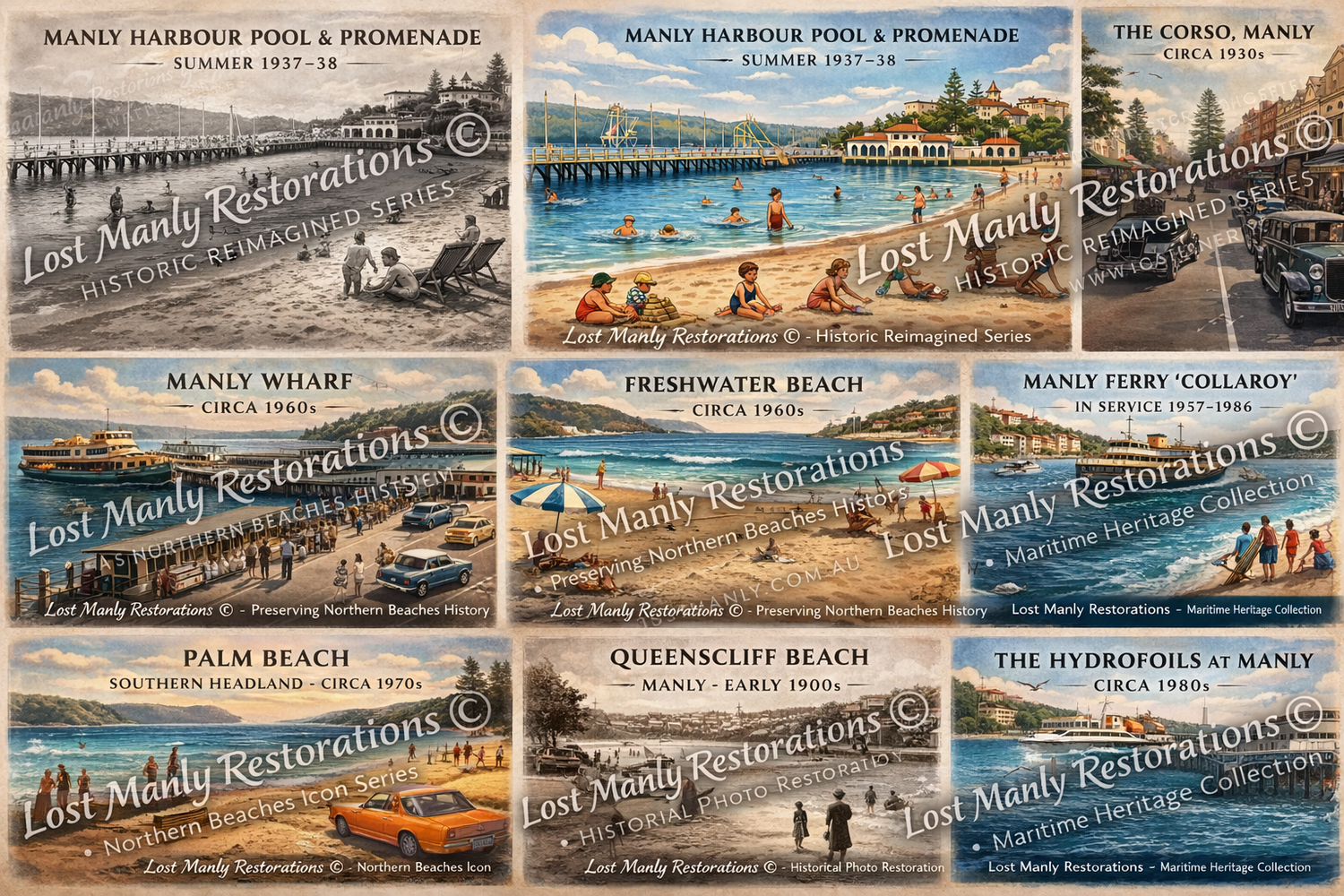 Manly Harbour Pool Heritage Collection