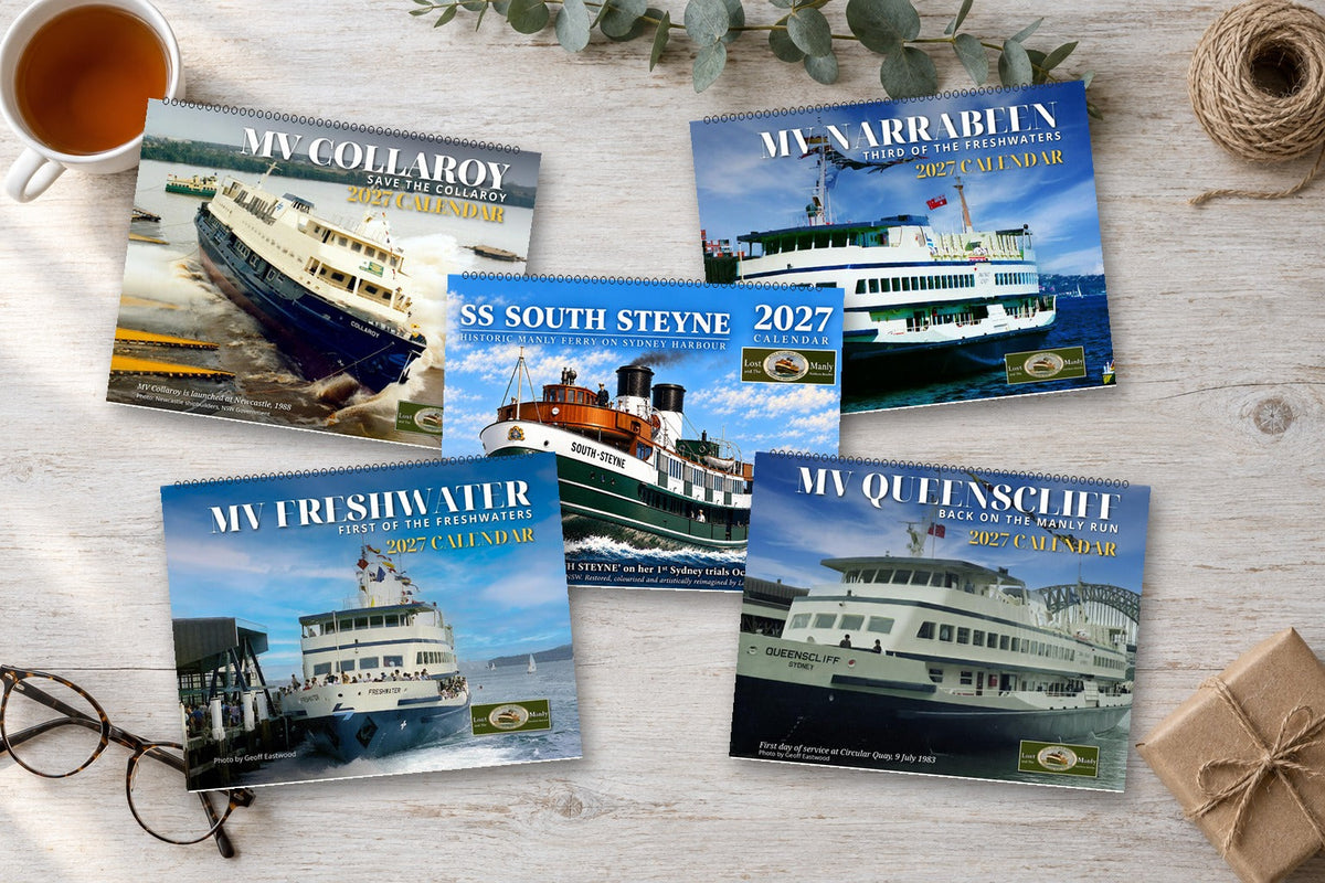 Lost Manly 2027 Manly ferry calendars