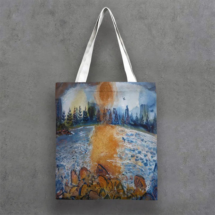 Exclusive Double-Sided Art Totes