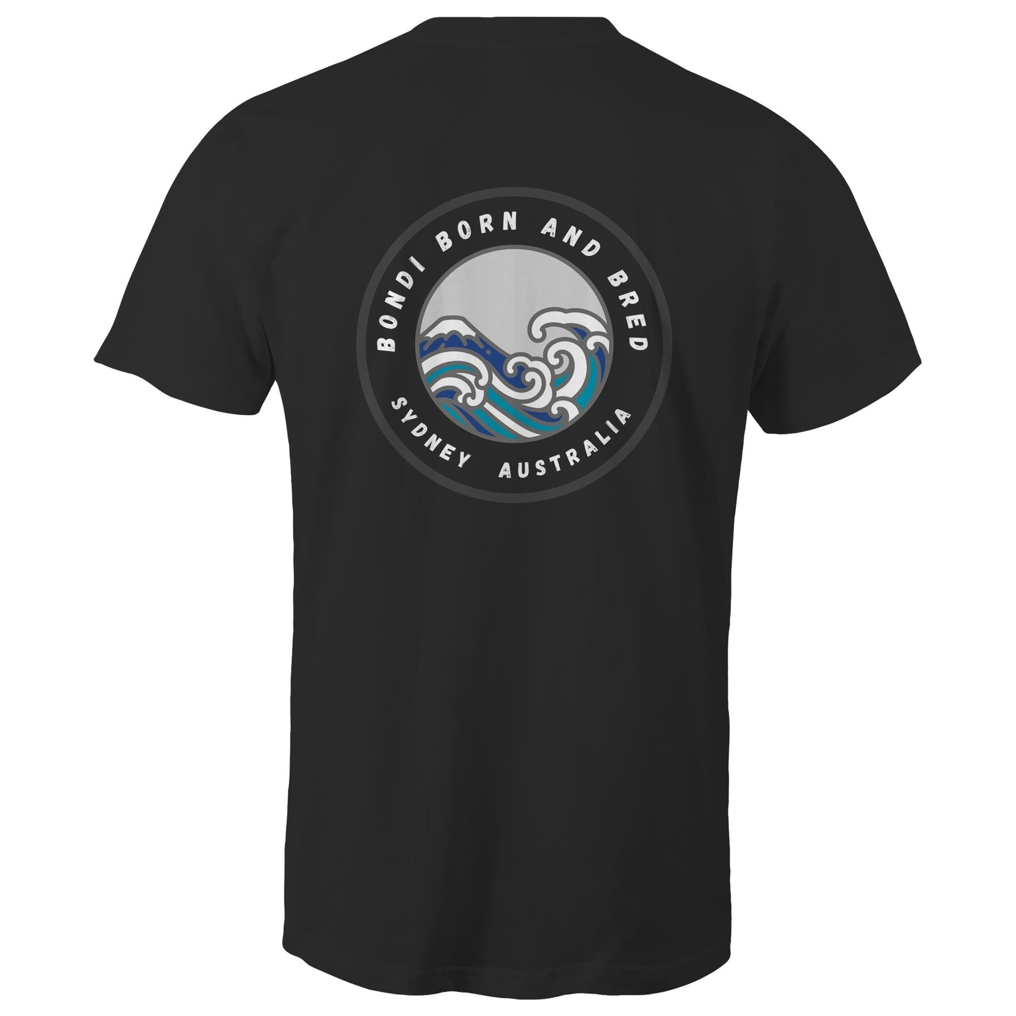 AS Colour Staple - Mens T-Shirt Bondi Born and Bred custom logo front and back (Copy) Ogo Merch