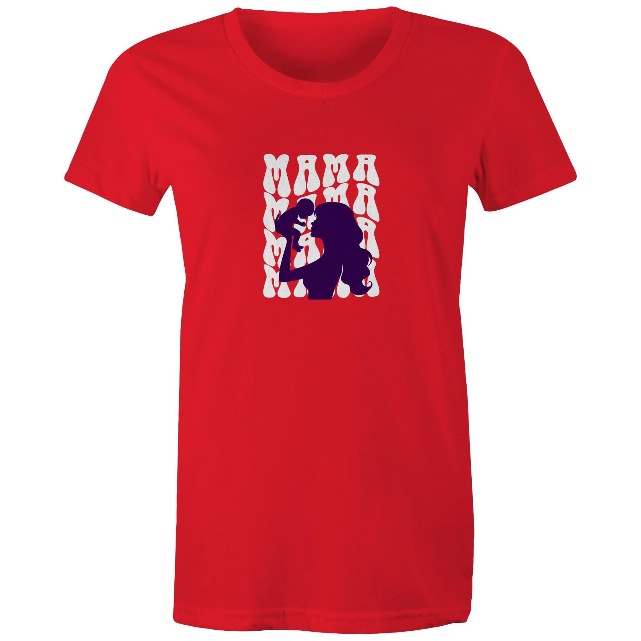 Women's Maple Tee Mama Print 