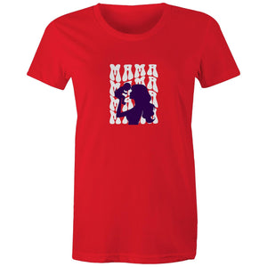 Women's Maple Tee Mama Print 