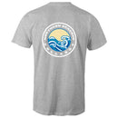 Bondi Born n Bred / Collaroy custom logos printed on AS Colour Staple - Mens T-Shirt 
