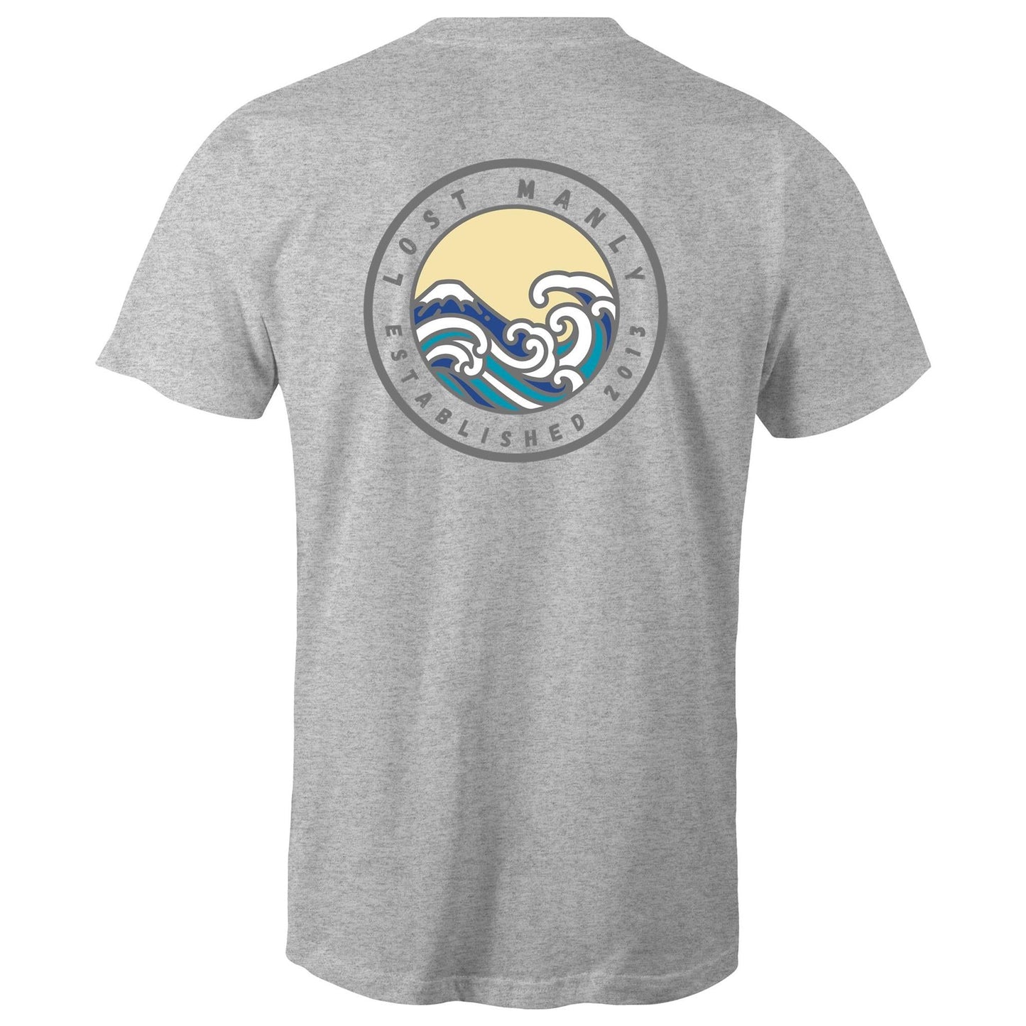 Lost Manly Northern Beaches Sydney Australia logo Printed T-Shirt Ogo Merch