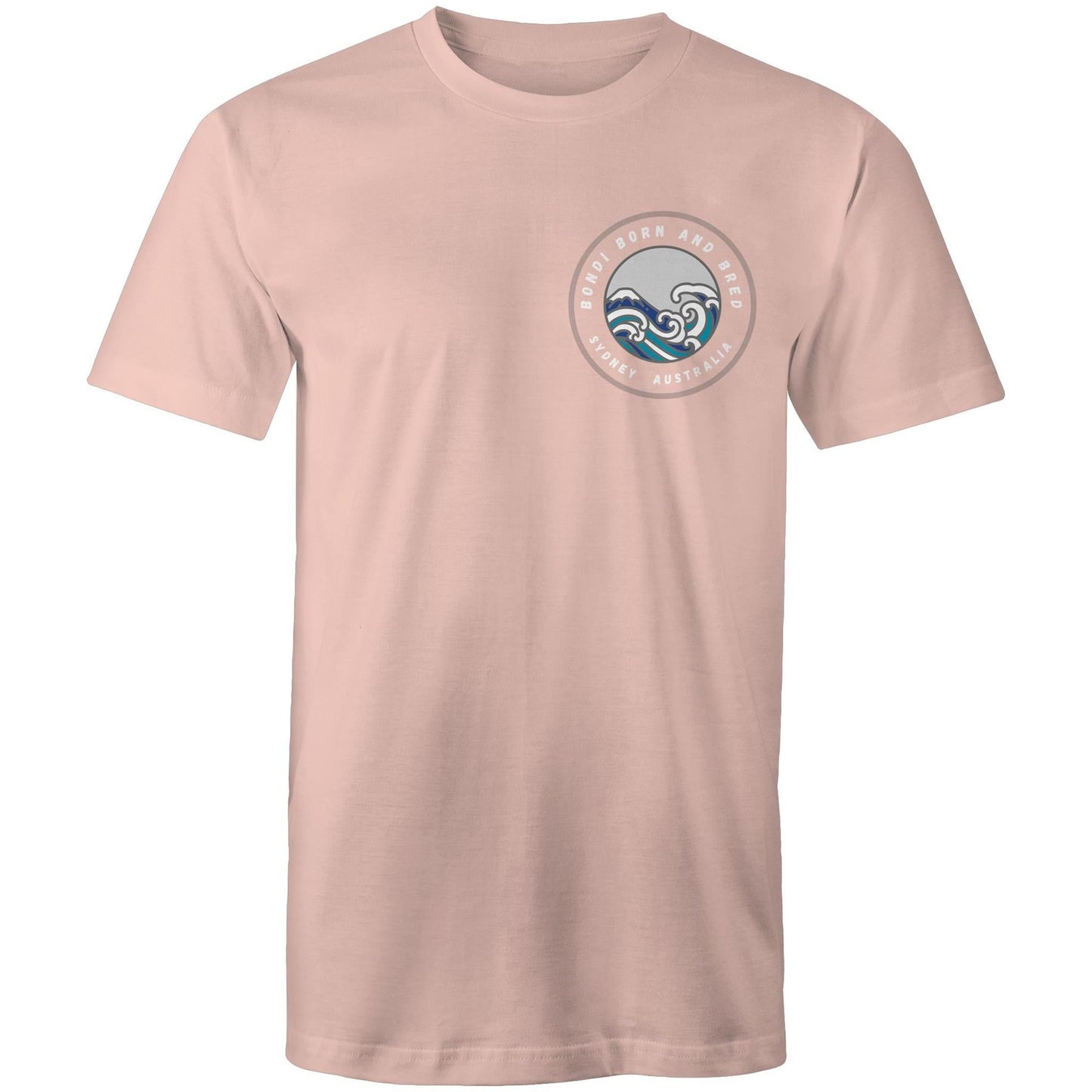 AS Colour Staple - Mens T-Shirt Bondi Born and Bred custom logo front and back (Copy) Ogo Merch