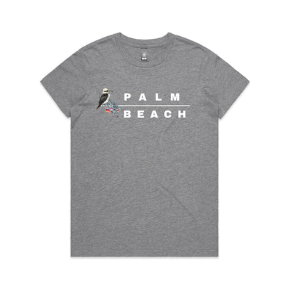 Lost Manly Custom Palm Beach Logo Limited Edition AS Colour Women's Maple Tee - Lost Manly Shop