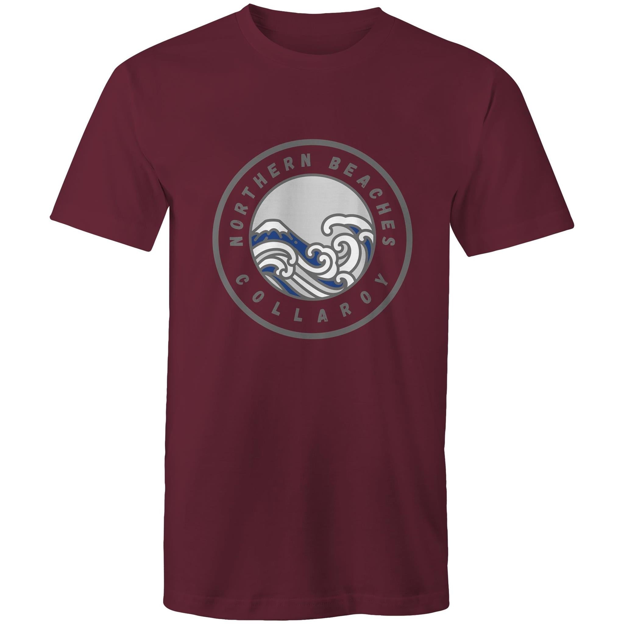 AS Colour Staple - Mens T-Shirt Northern Beaches Collaroy custom logo front Ogo Merch