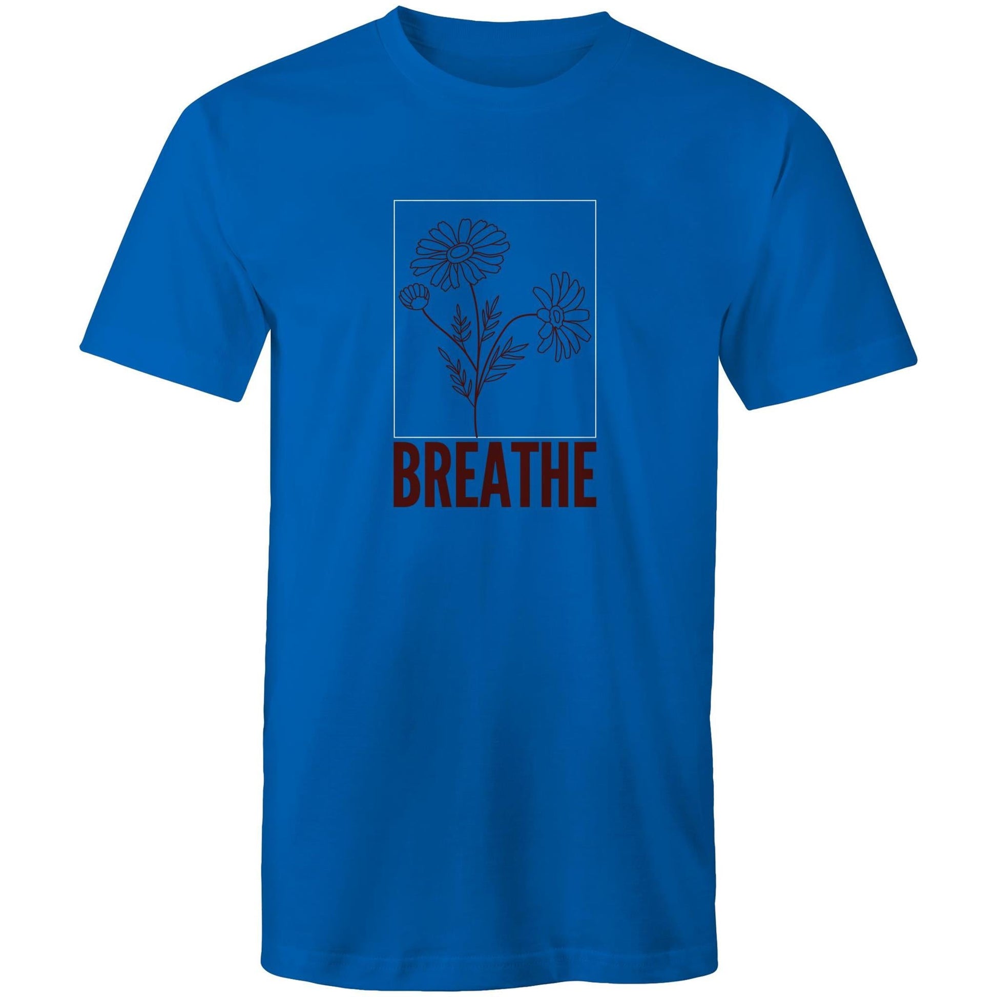 Mens T-Shirt Breathe custom logo 