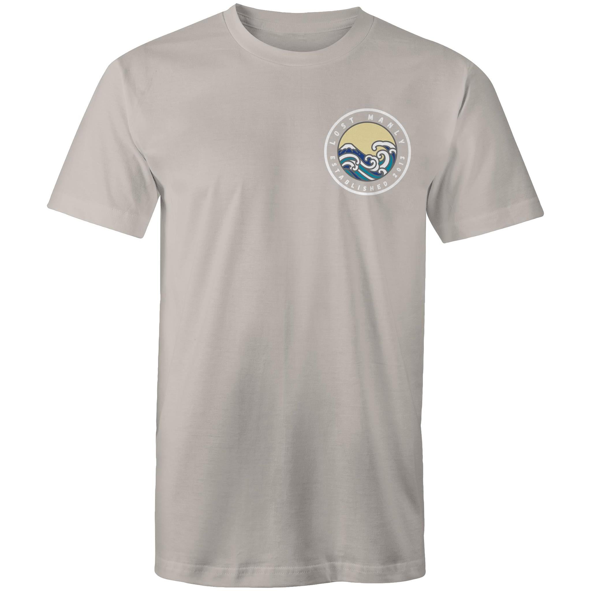 Lost Manly Northern Beaches Sydney Australia Printed Logo T-Shirt Ogo Merch