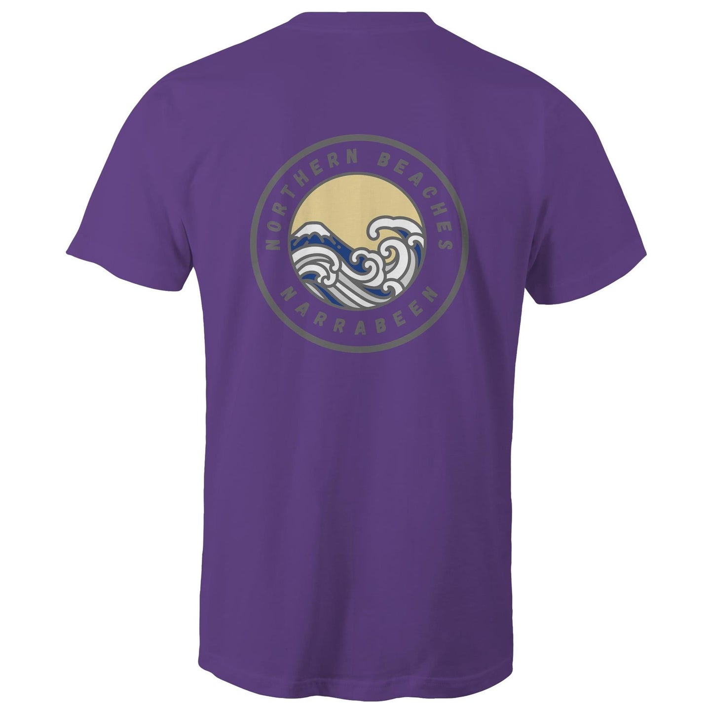 AS Colour Staple - Mens T-Shirt Narrabeen logo back - Lost Manly Shop