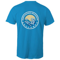 Bondi Born n Bred / Collaroy custom logos printed on AS Colour Staple - Mens T-Shirt 