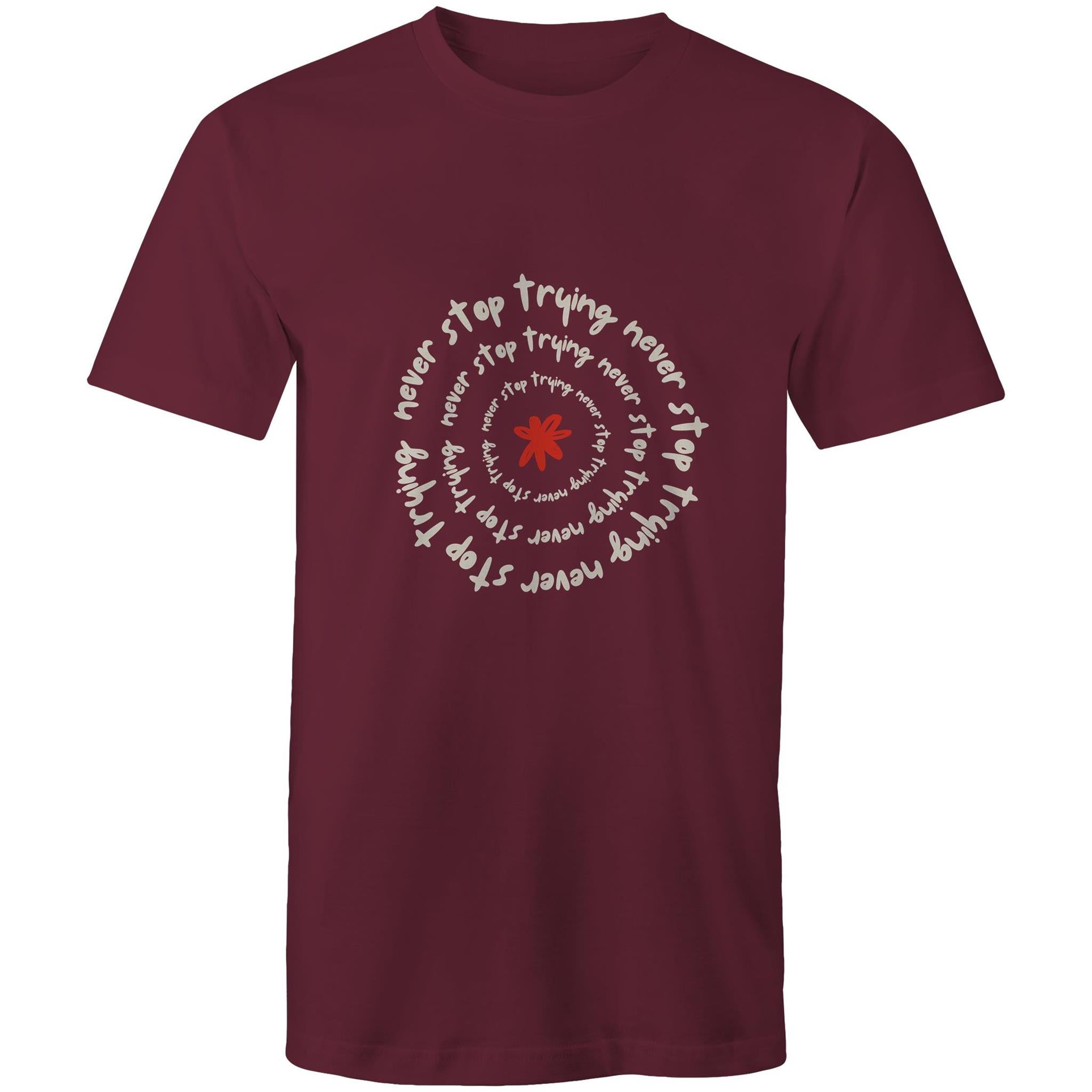T-Shirt Never Stop Trying 