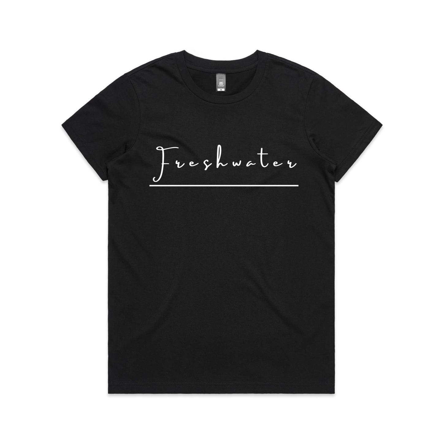 Lost Manly Custom Freshwater Beach Logo Edition AS Colour Women's Maple Tee - Lost Manly Shop