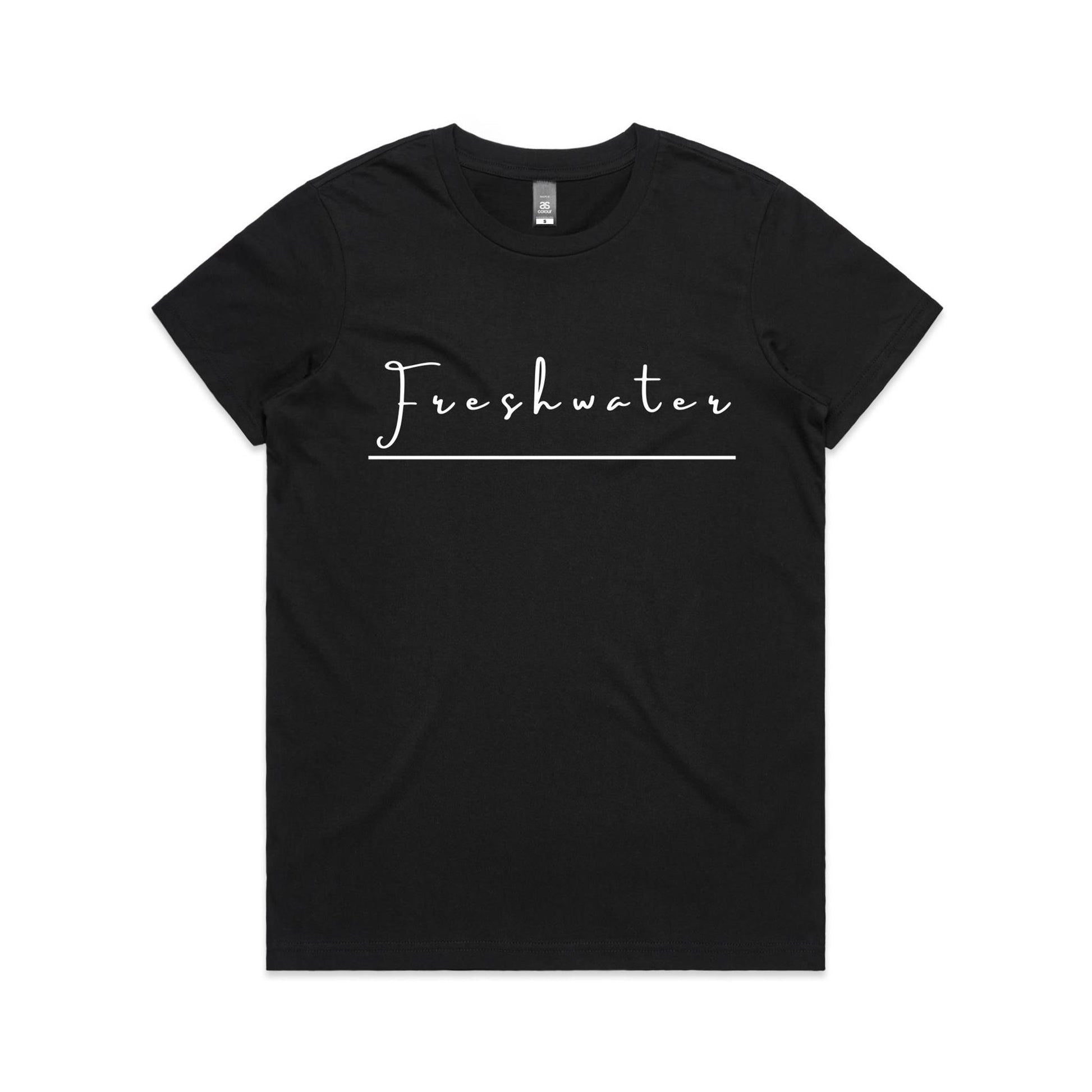 Lost Manly Custom Freshwater Beach Logo Edition AS Colour Women's Maple Tee - Lost Manly Shop