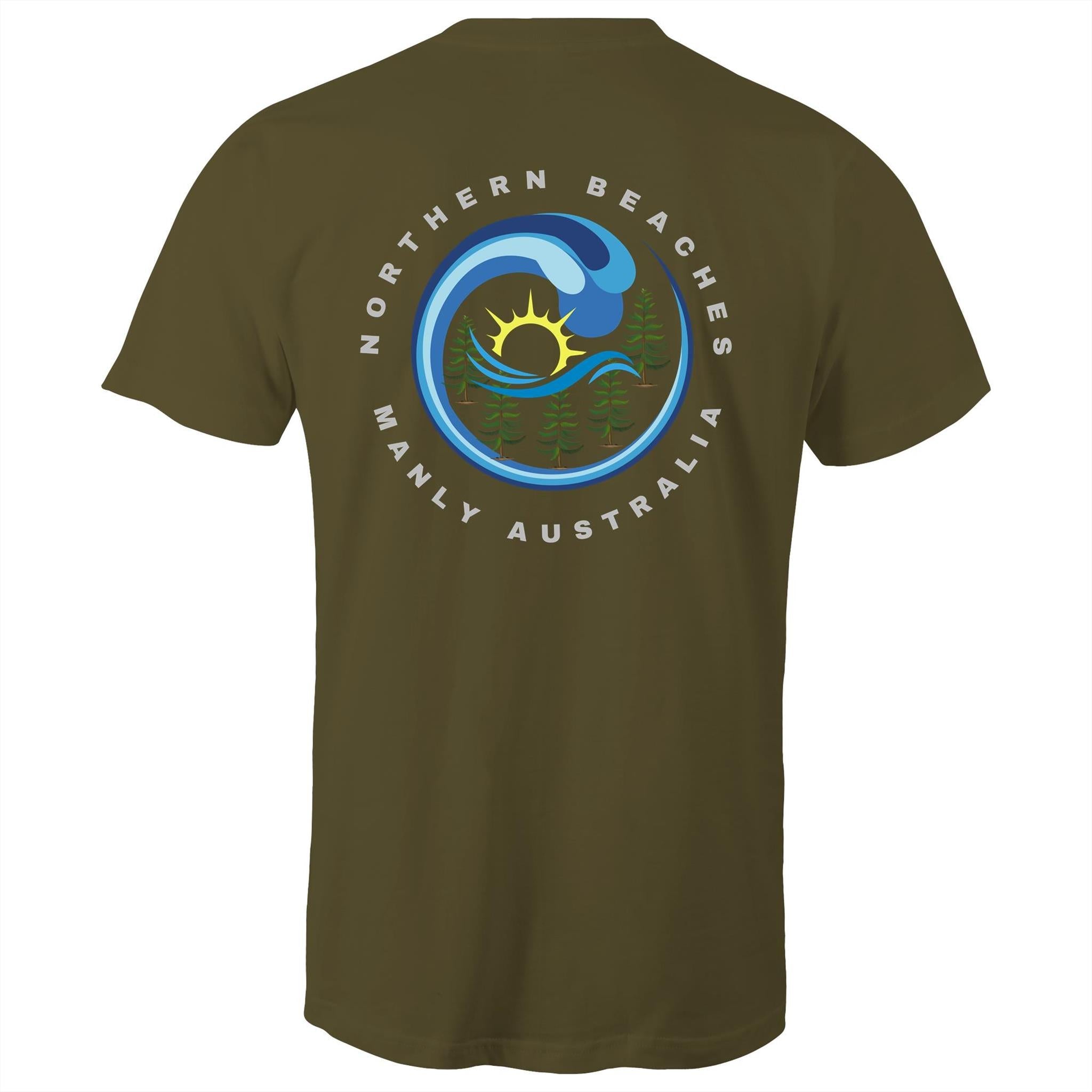 Manly Northern Beaches Sydney Australia Printed Logo T-Shirt Ogo Merch