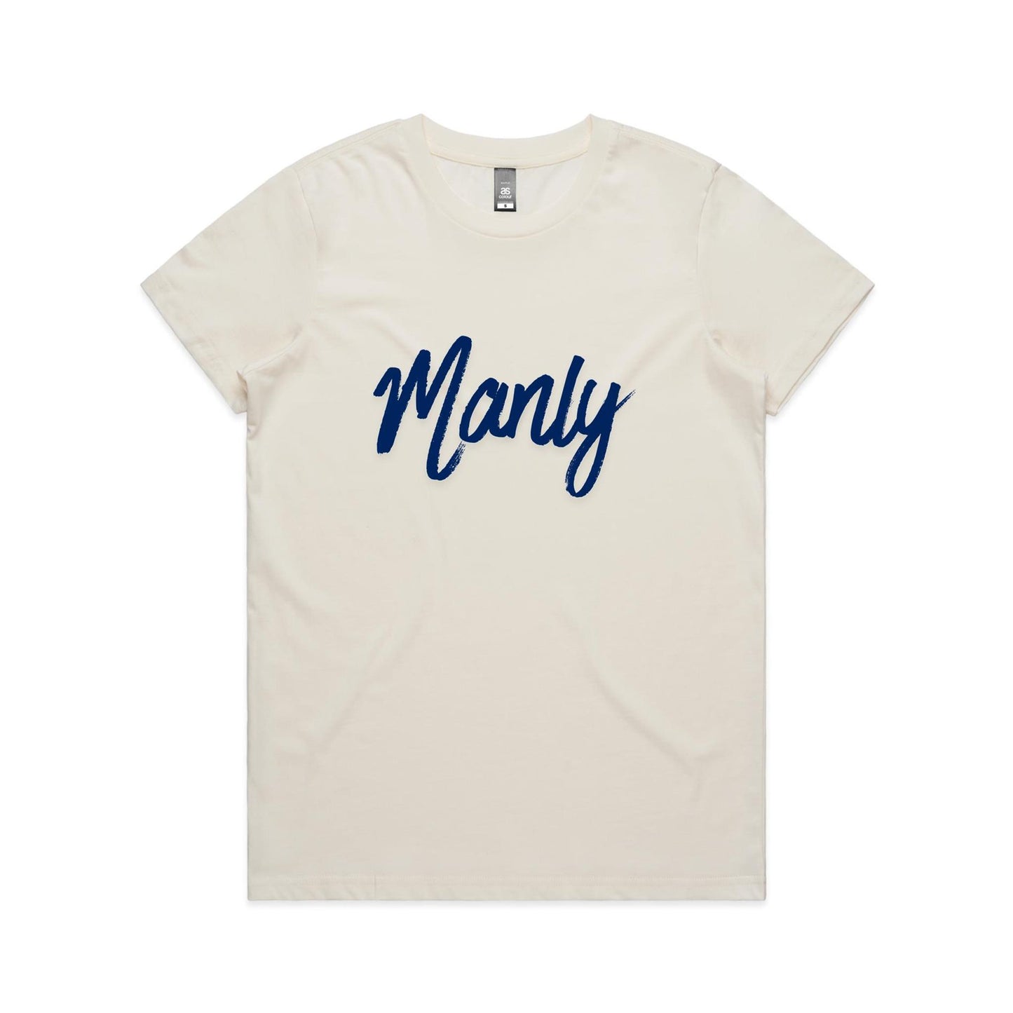 Lost Manly Custom Logo Manly Edition AS Colour Women's Maple Tee - Lost Manly Shop
