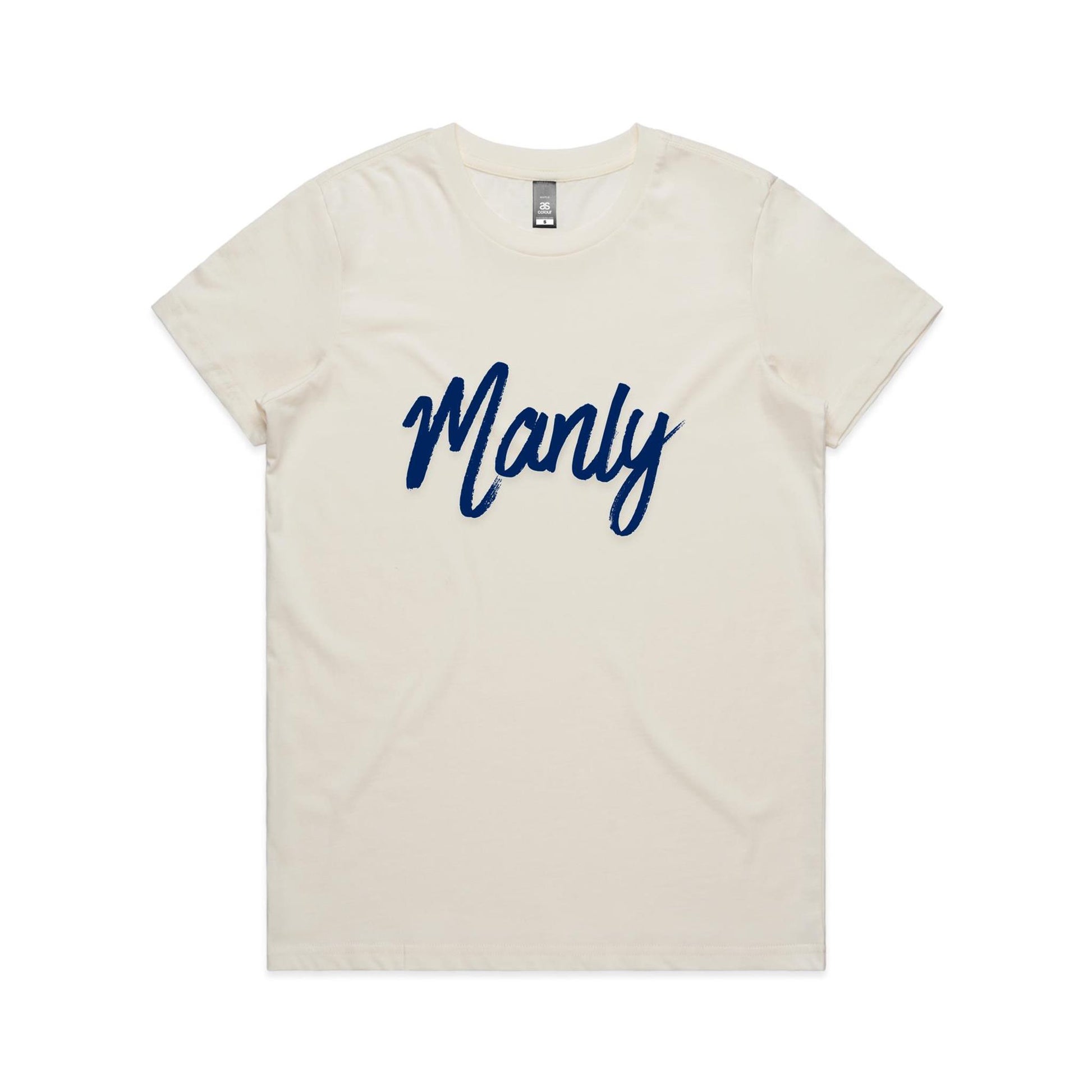 Lost Manly Custom Logo Manly Edition AS Colour Women's Maple Tee - Lost Manly Shop