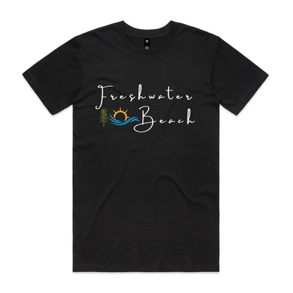 Freshwater Beach Logo Collection Comfy Cotton Tee - Lost Manly Shop